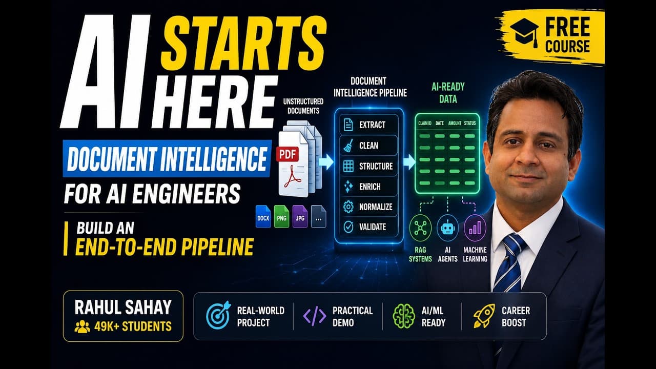 Document Intelligence for AI Engineers | Build an End-to-End PDF Processing Pipeline
