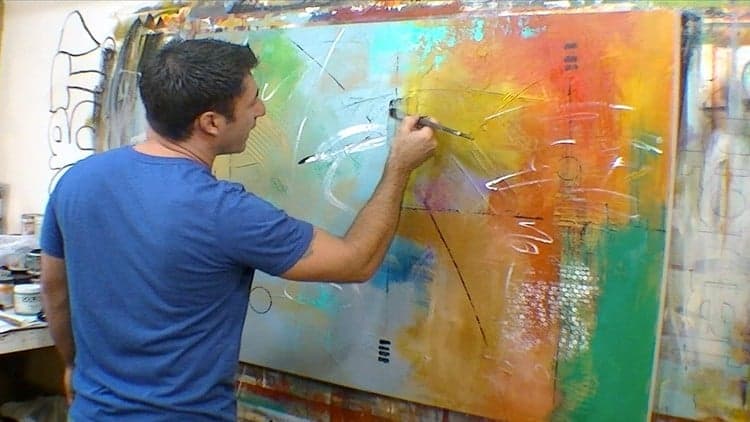 Abstract Techniques Revealed Vol. 1  Create Large Modern Art
