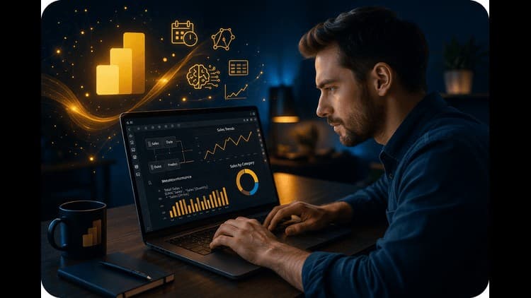 Power BI Desktop: Beginner to Advanced with DAX & ETL
