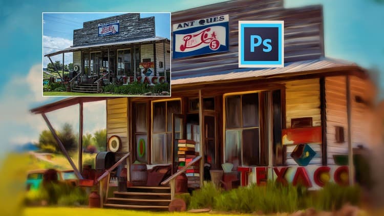Turn Photographs Into Digital Paintings Using Photoshop 