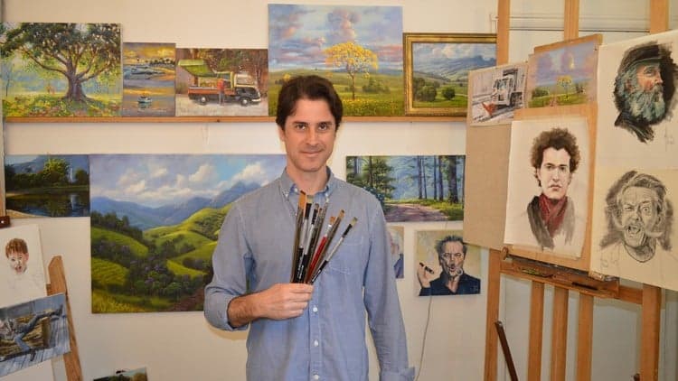 APRENDA  TÉCNICAS DE PINTURA ARTÍSTICA COM MARCIO PETRONI