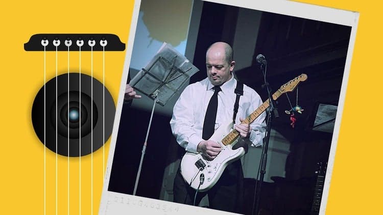 Walking Bass Blues for All Guitar Players Part I - FREE