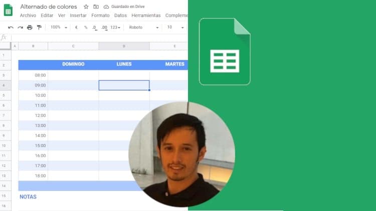 Curso ágil de Google Sheets (hojas de cálculo) desde cero.