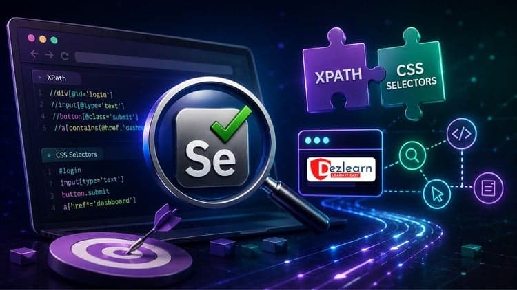 Master XPath and CSS Selectors for Selenium WebDriver