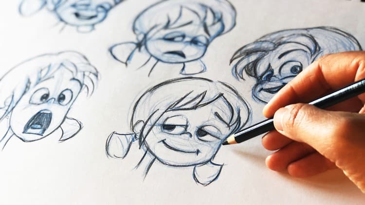 How to draw CARTOONY HUMANS