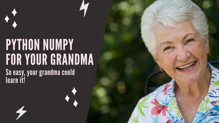 Python NumPy For Your Grandma