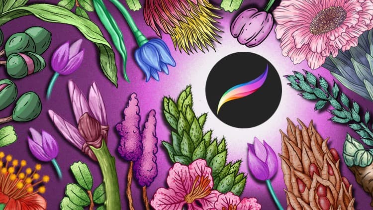 Procreate - Learn 15 Easy Painting Techniques