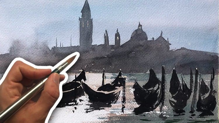 How to Simplify in Watercolor - Part I