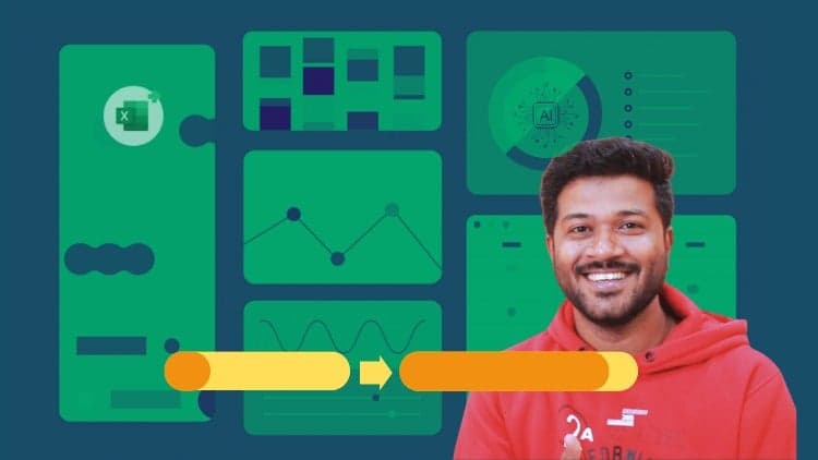 Microsoft Excel: Beginner to Advanced in animation 2026 + AI