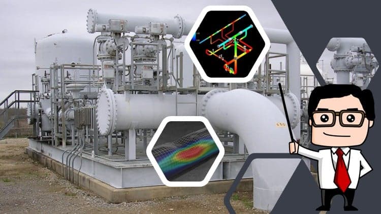 Pipe Stress Analysis using CAESAR II Full Crash Course