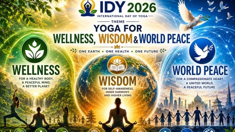 International Day of Yoga: Common Yoga Protocol Practice