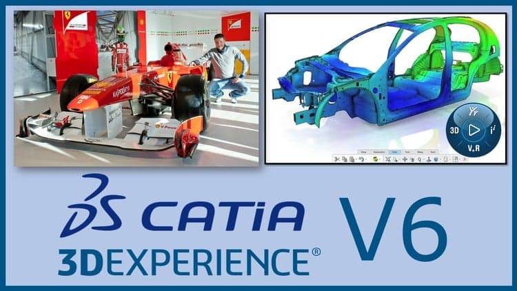 Catia 3DEXPERIENCE (Catia V6) for beginners & Catia V5 users