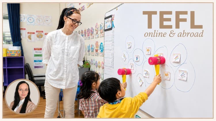 TEFL Certificate for Teaching English Online and Abroad