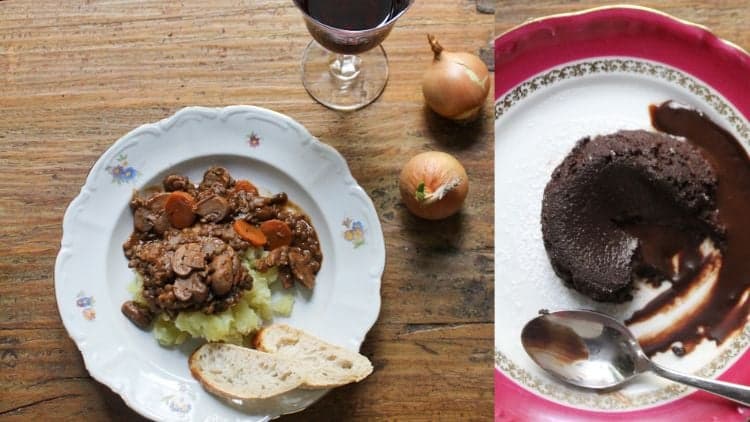 A Romantic Vegan French Dinner