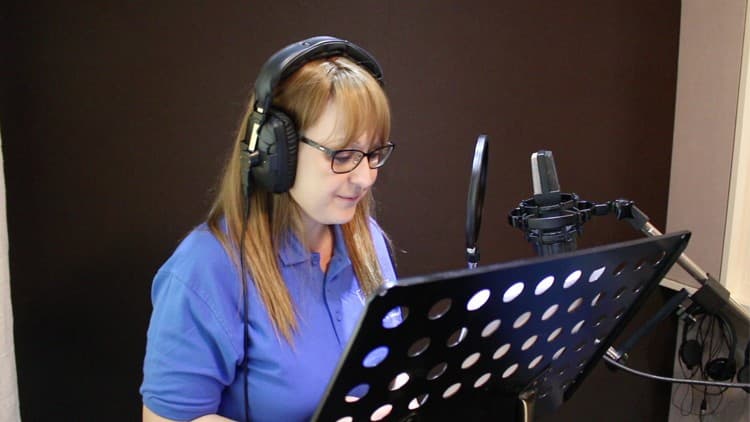 Voice Over: from Learning to Earning