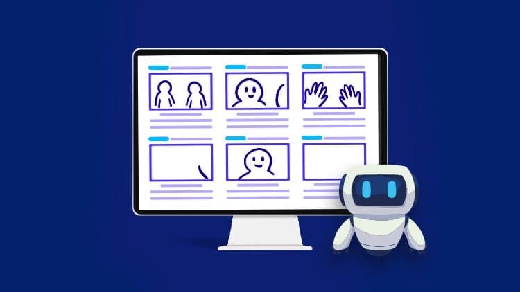 Storyboarding using AI