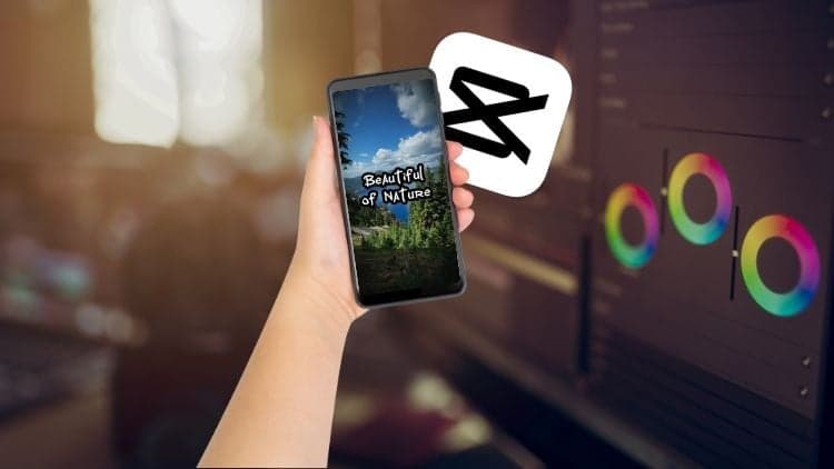 Editing Video Cinematic Portrait on CapCut Mobile