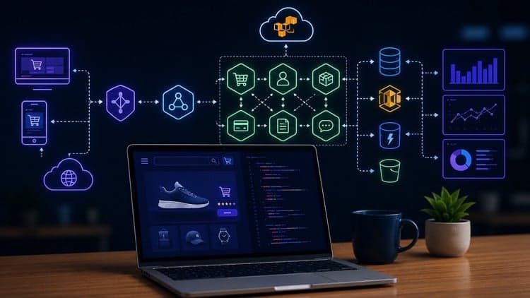 Building Amazon Style Full Stack Microservices