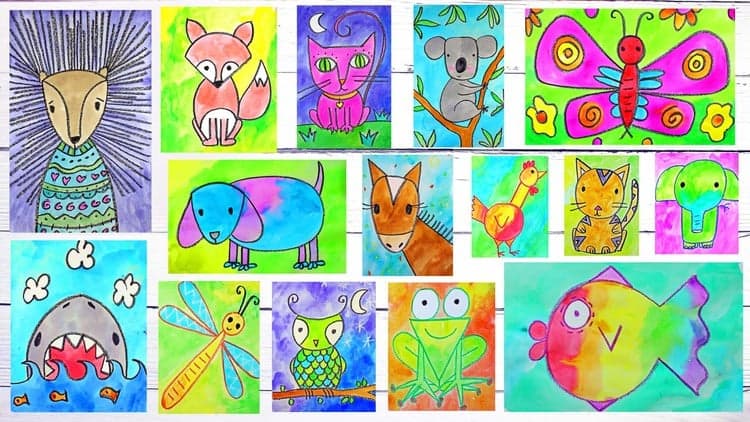 Art for Beginners: 17 Easy Drawing & Painting Lessons