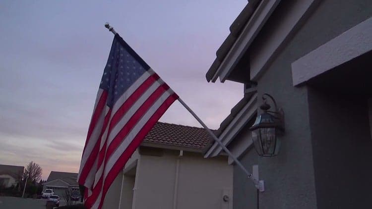 How to Install Flagpole Bracket to Stucco Wall: FREE Video!