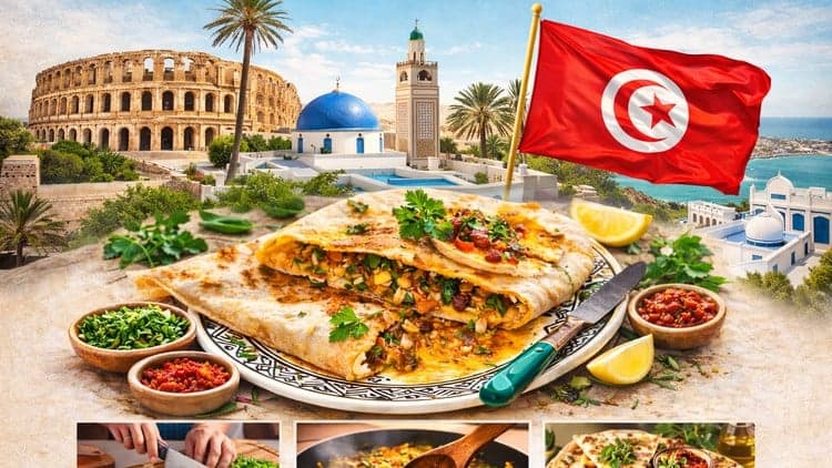 Authentic Tunisian Cooking: Traditional Mtabga Recipe