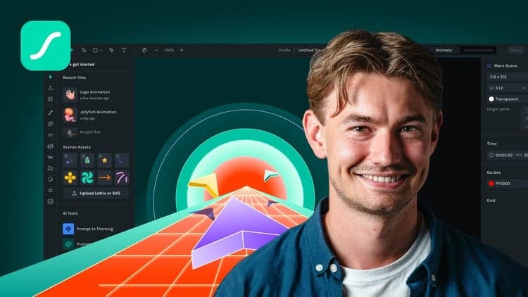 Lottie Creator Course: Interactive Motion Design