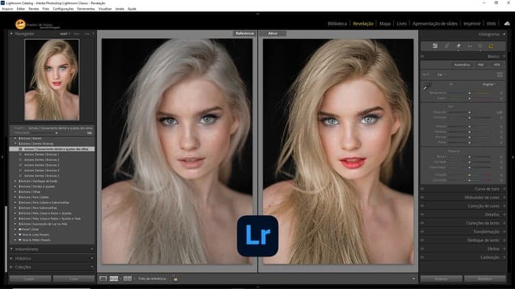Lightroom IA / Como usar as Actions no Lightroom