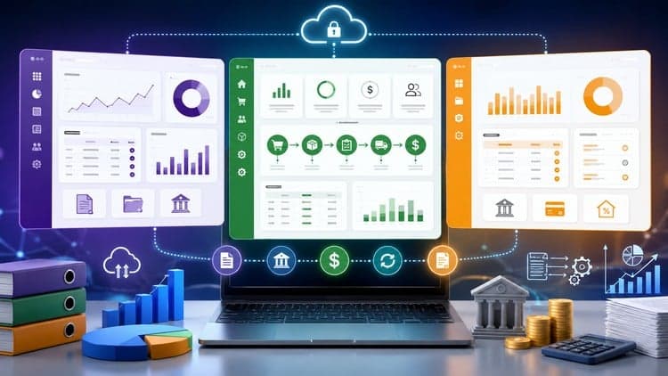 Accounting Software Mastery: Odoo, QuickBooks & Zoho ERP Pro
