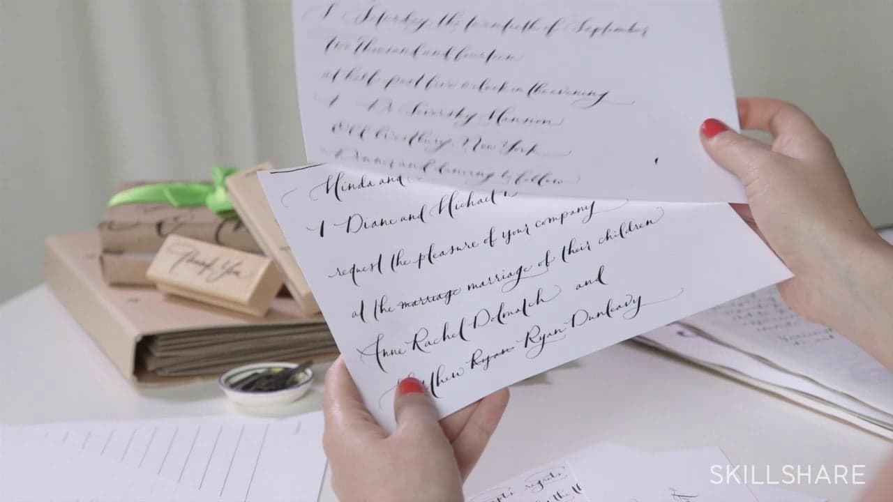 Introduction to Modern Script Calligraphy
