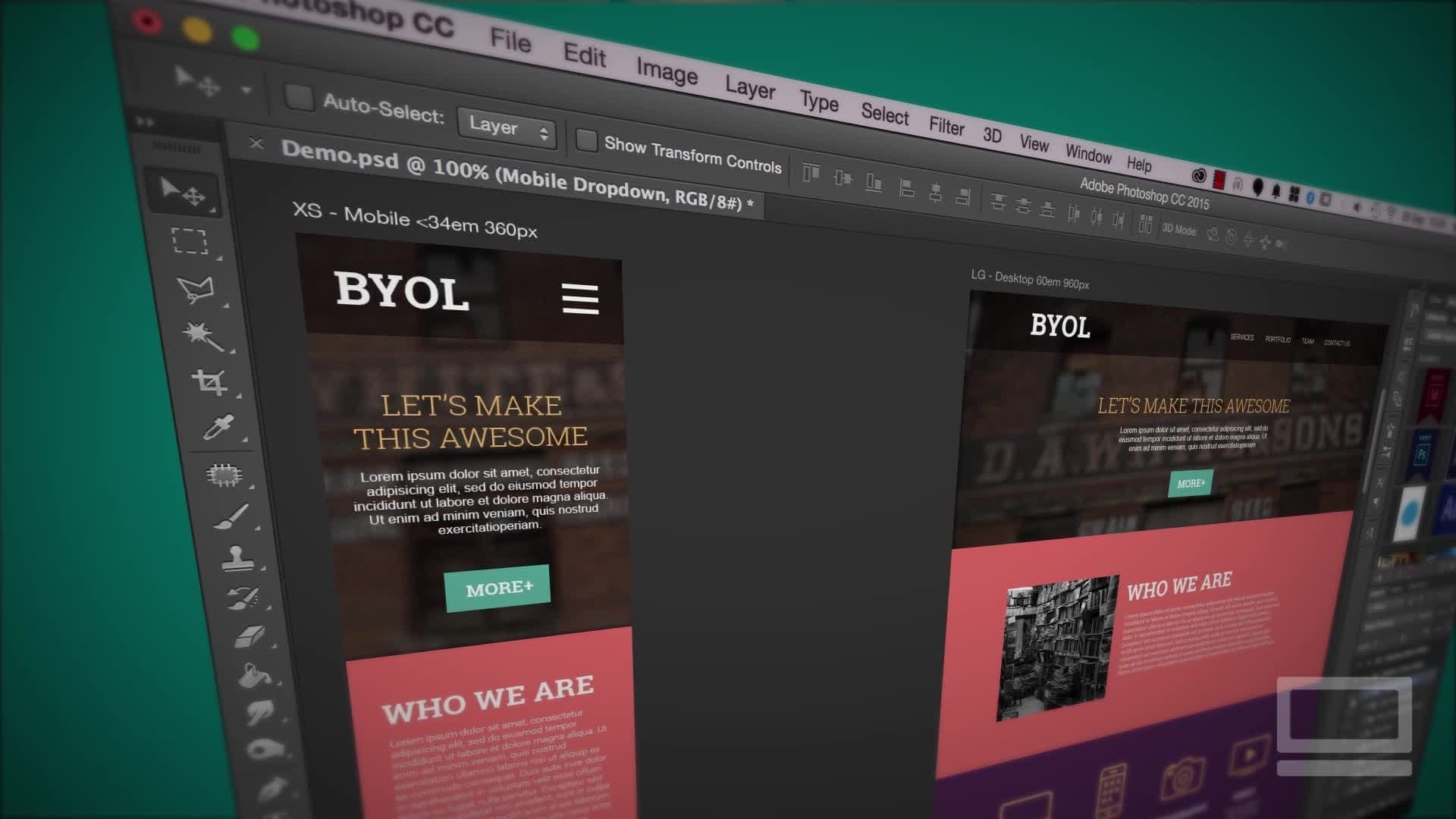 How to Design a Website in Photoshop