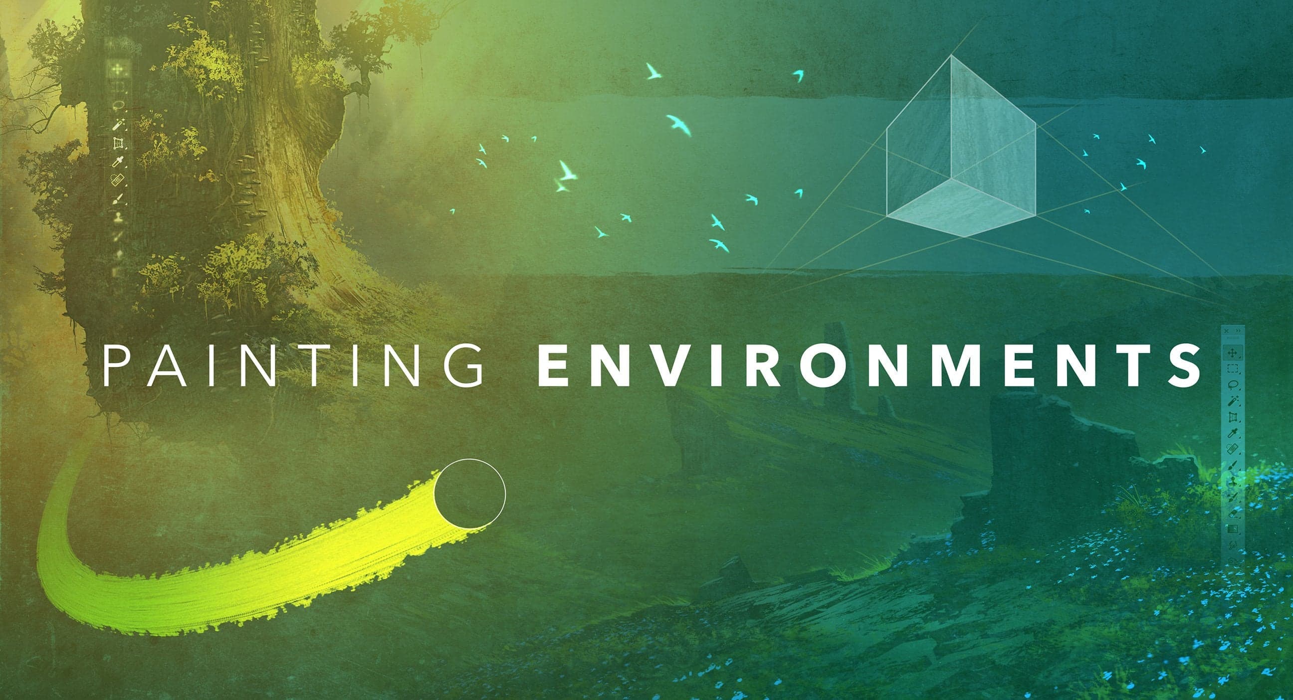 Painting Environments -  Creating Concept Art Worlds with Photoshop
