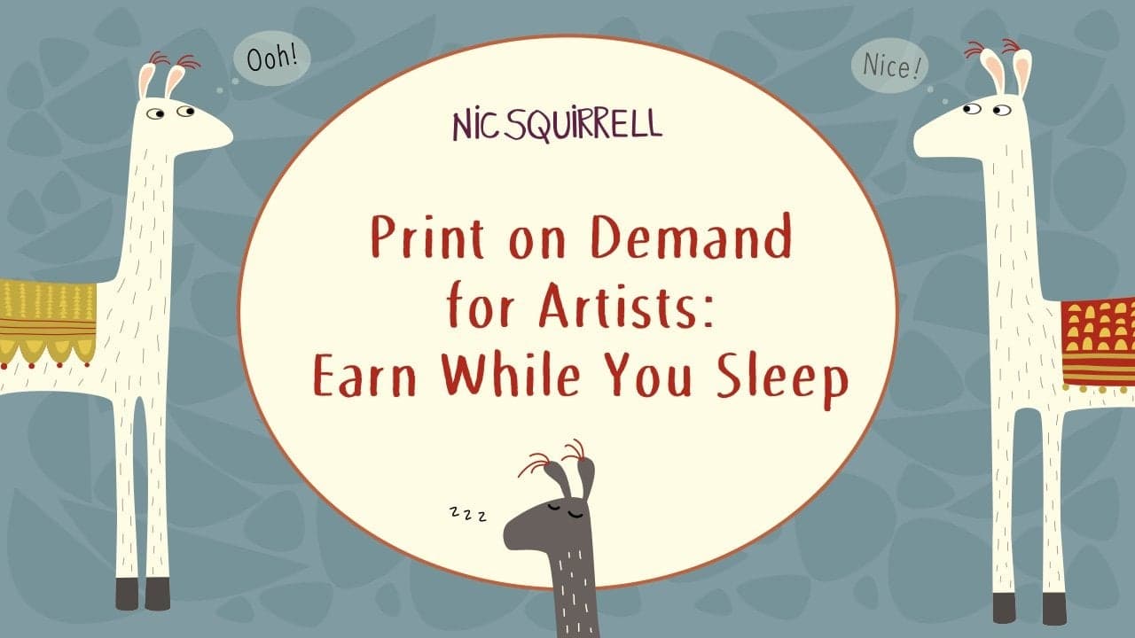 Print on Demand for Artists: Earn While You Sleep
