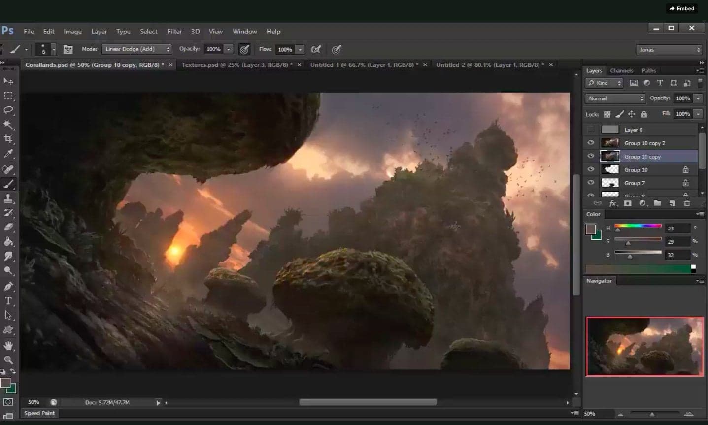 Digital Painting: Concept Landscapes