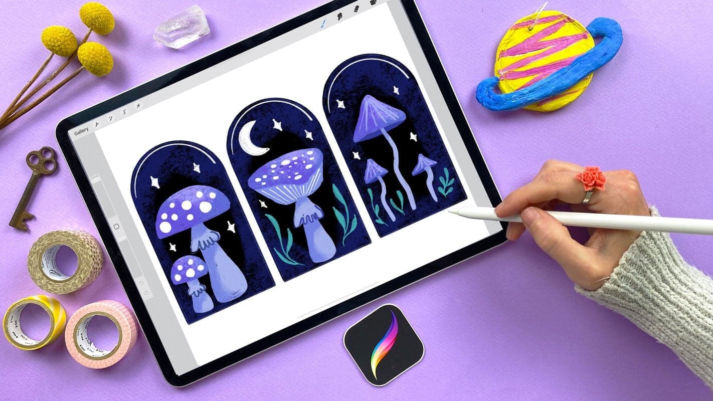 Procreate for Beginners: Learn Illustration on the iPad in 4 Projects