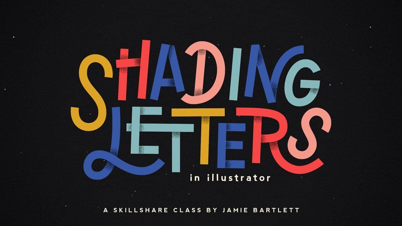 Shading Letters in Illustrator