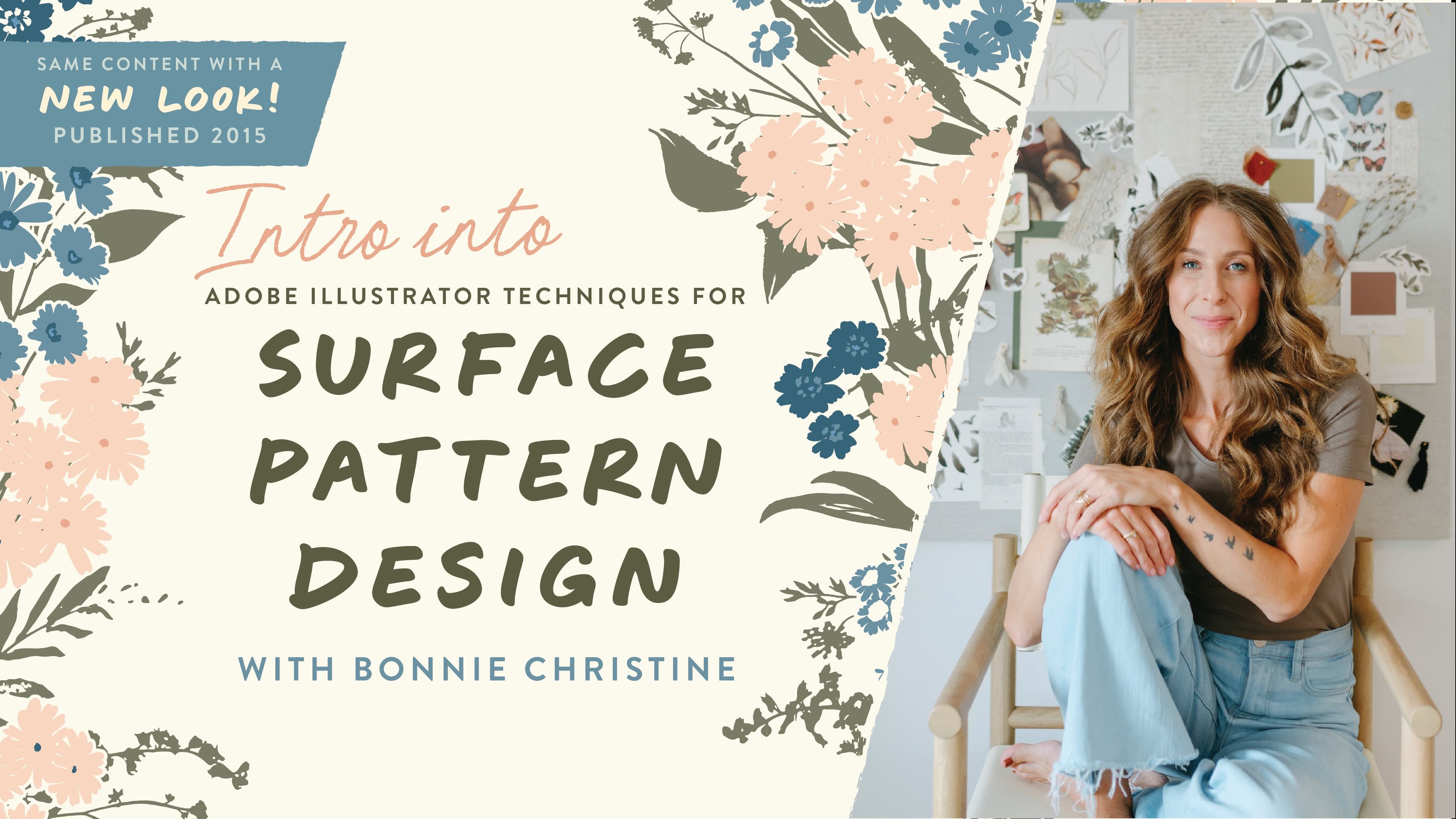 Intro to Surface Pattern Design: Learn Adobe Illustrator