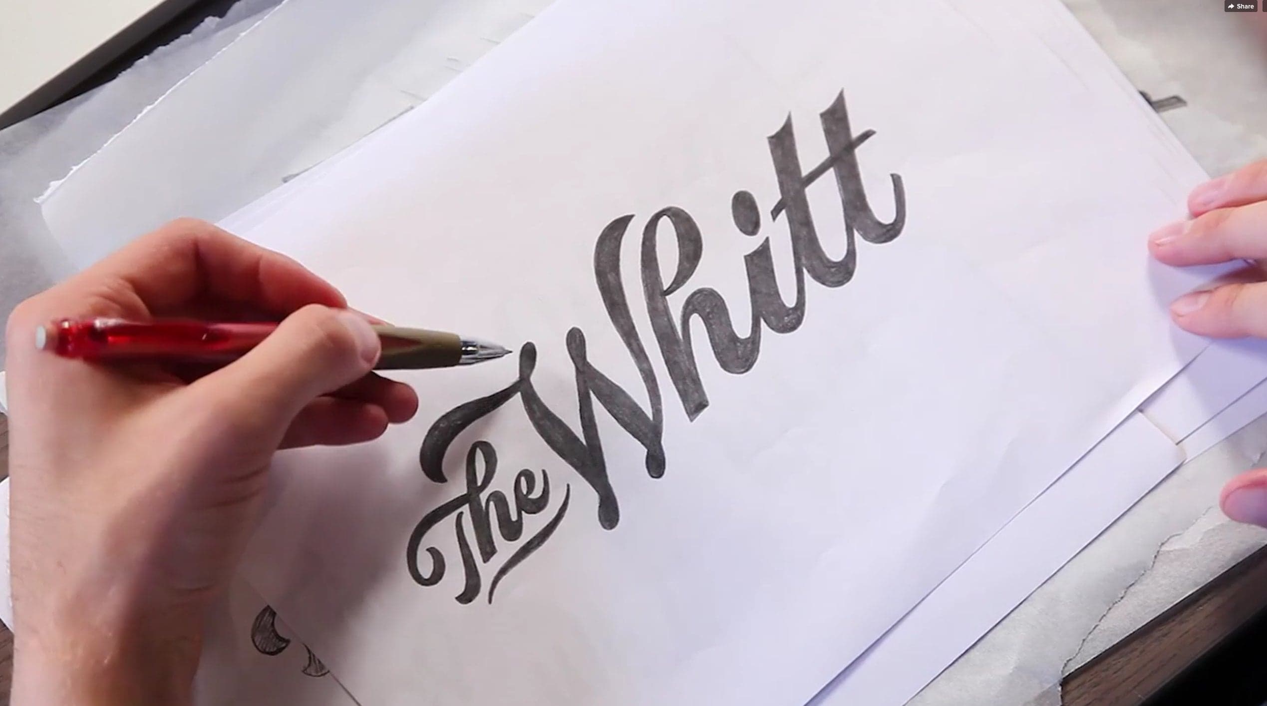 Drawing Custom Lettering: Concept to Final Vector and Beyond