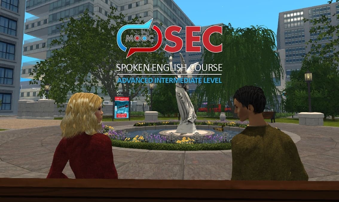 Advanced Spoken English through metaverse