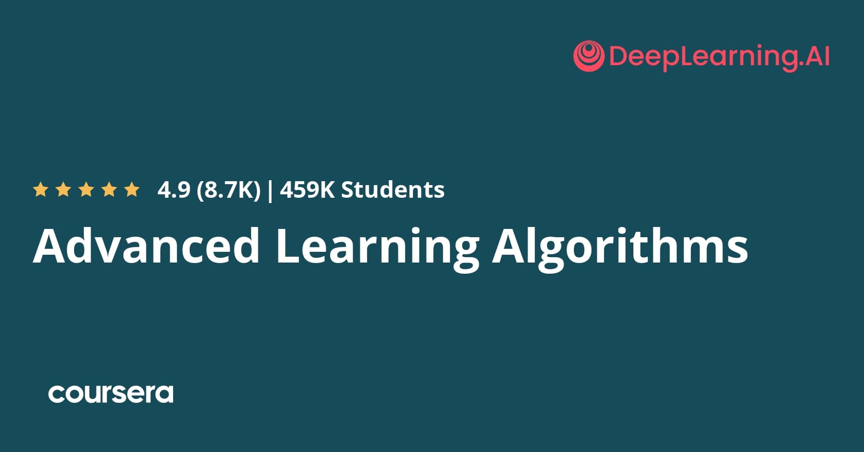 Advanced Learning Algorithms