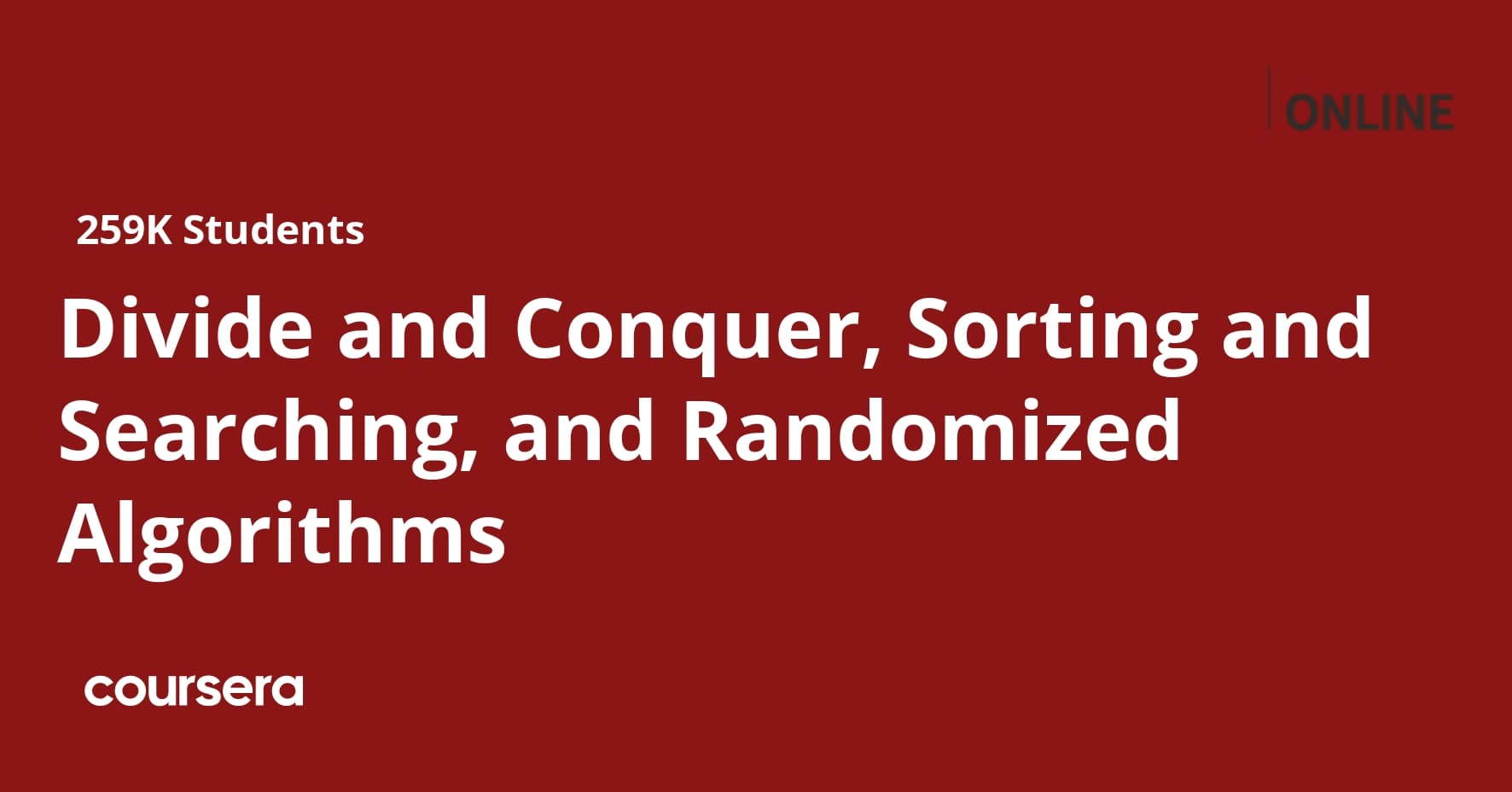 Divide and Conquer, Sorting and Searching, and Randomized Algorithms