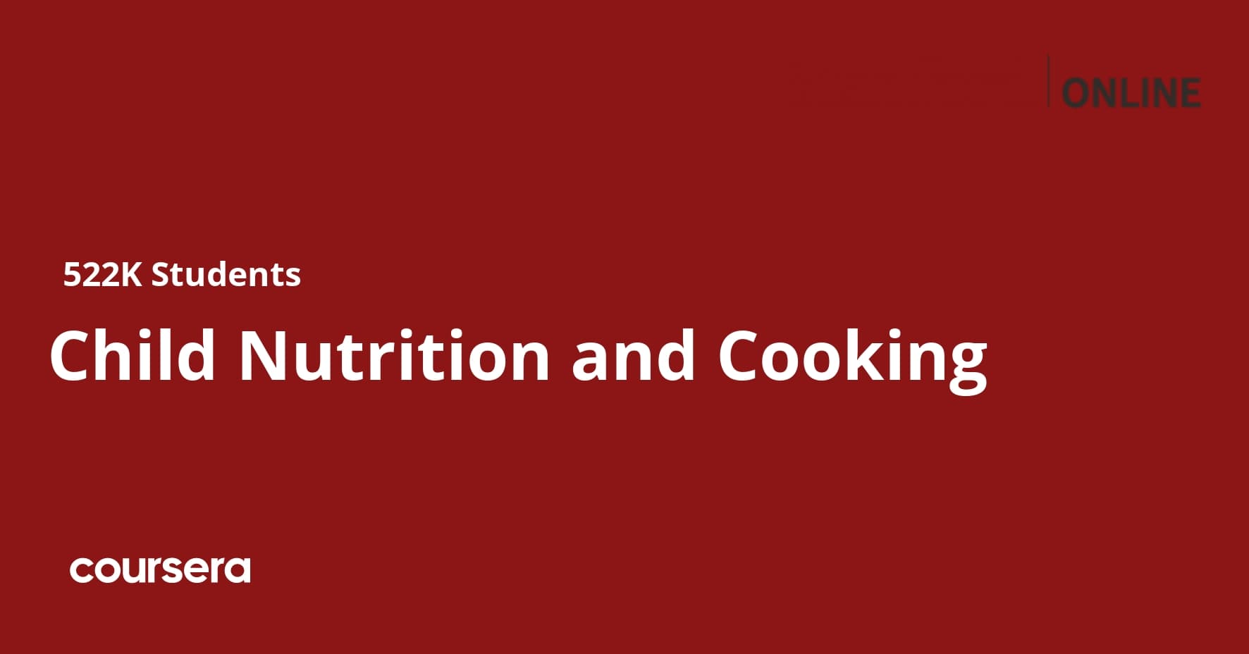 Child Nutrition and Cooking