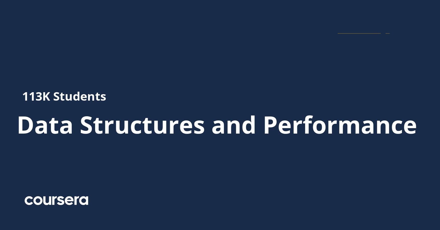 Data Structures and Performance
