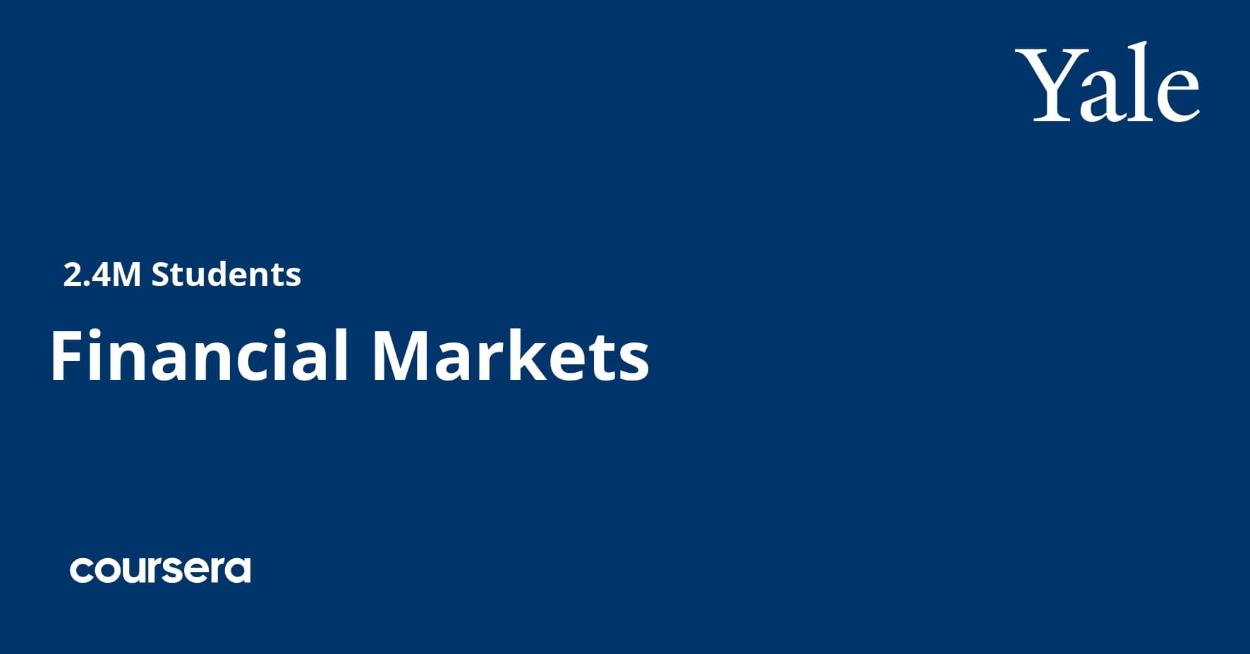 Financial Markets