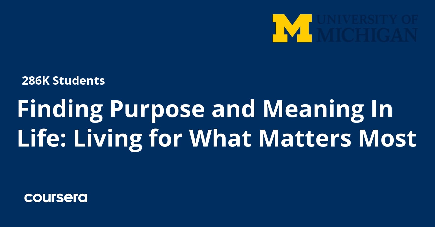 Finding Purpose and Meaning In Life: Living for What Matters Most