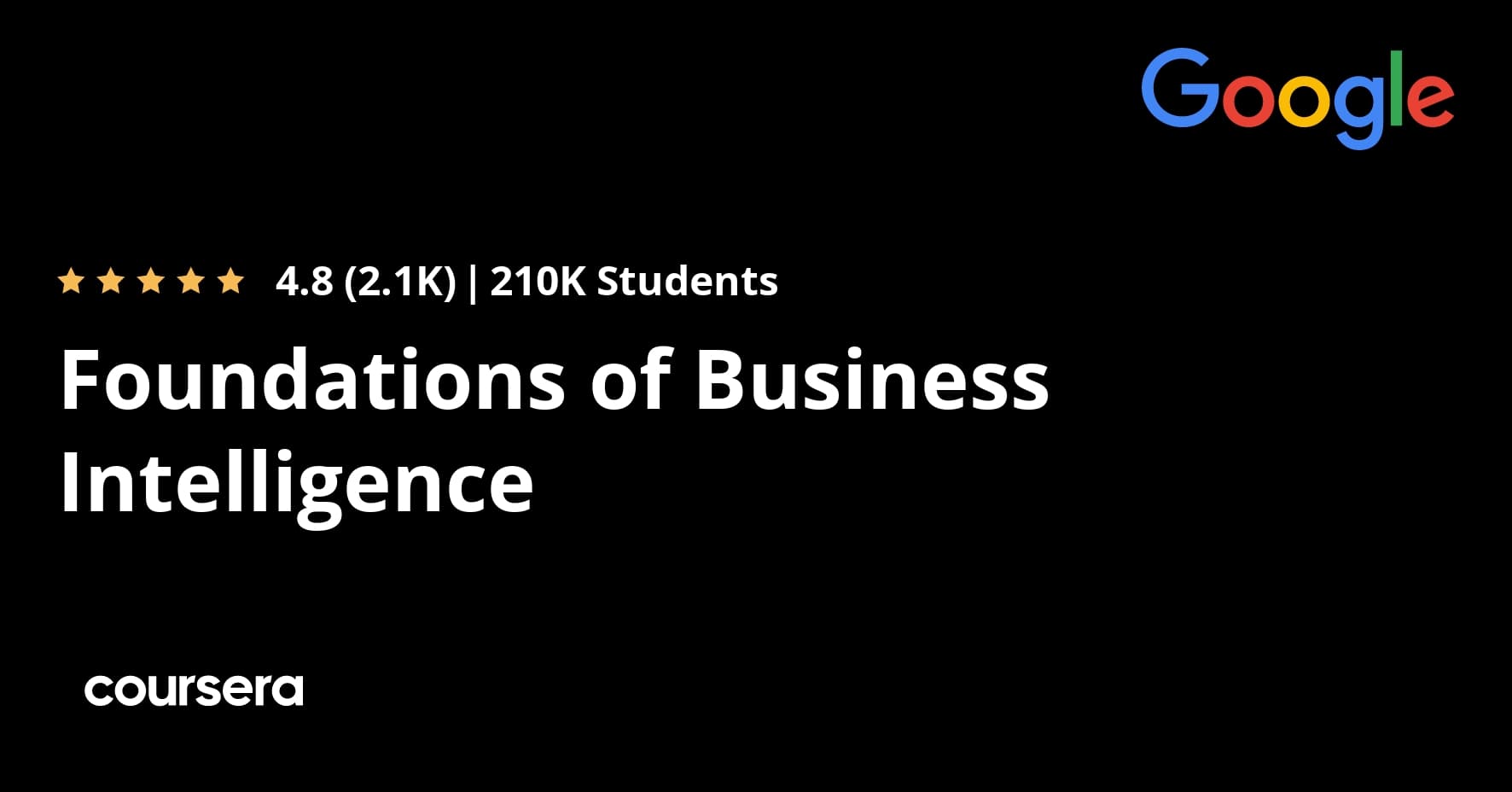 Foundations of Business Intelligence