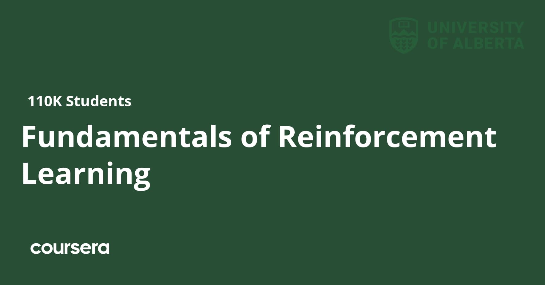 Fundamentals of Reinforcement Learning