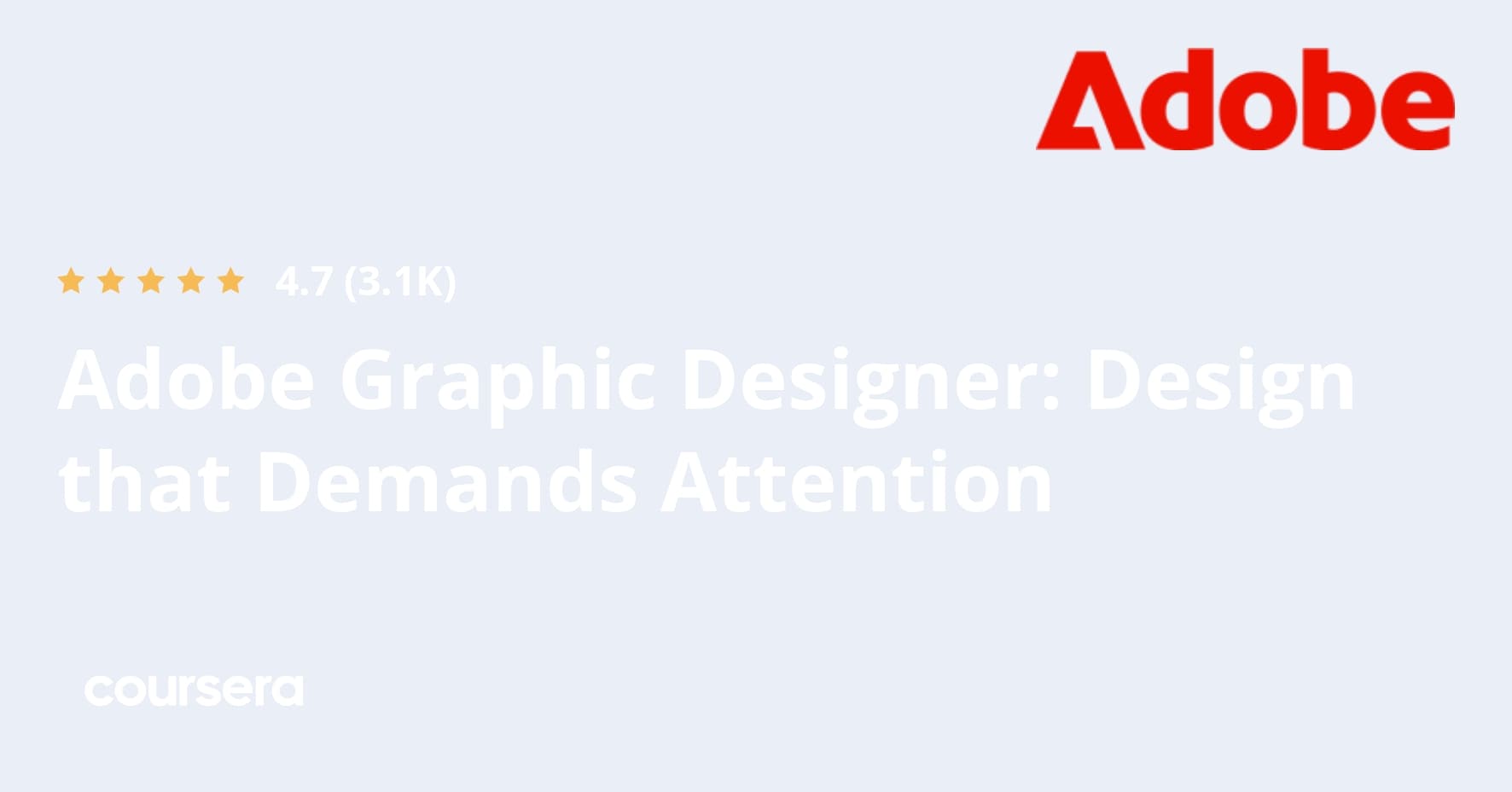 Adobe Graphic Designer: Design that Demands Attention