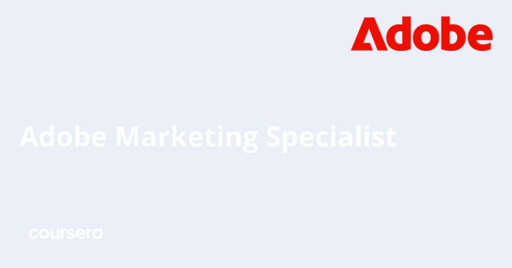 Adobe Marketing Specialist