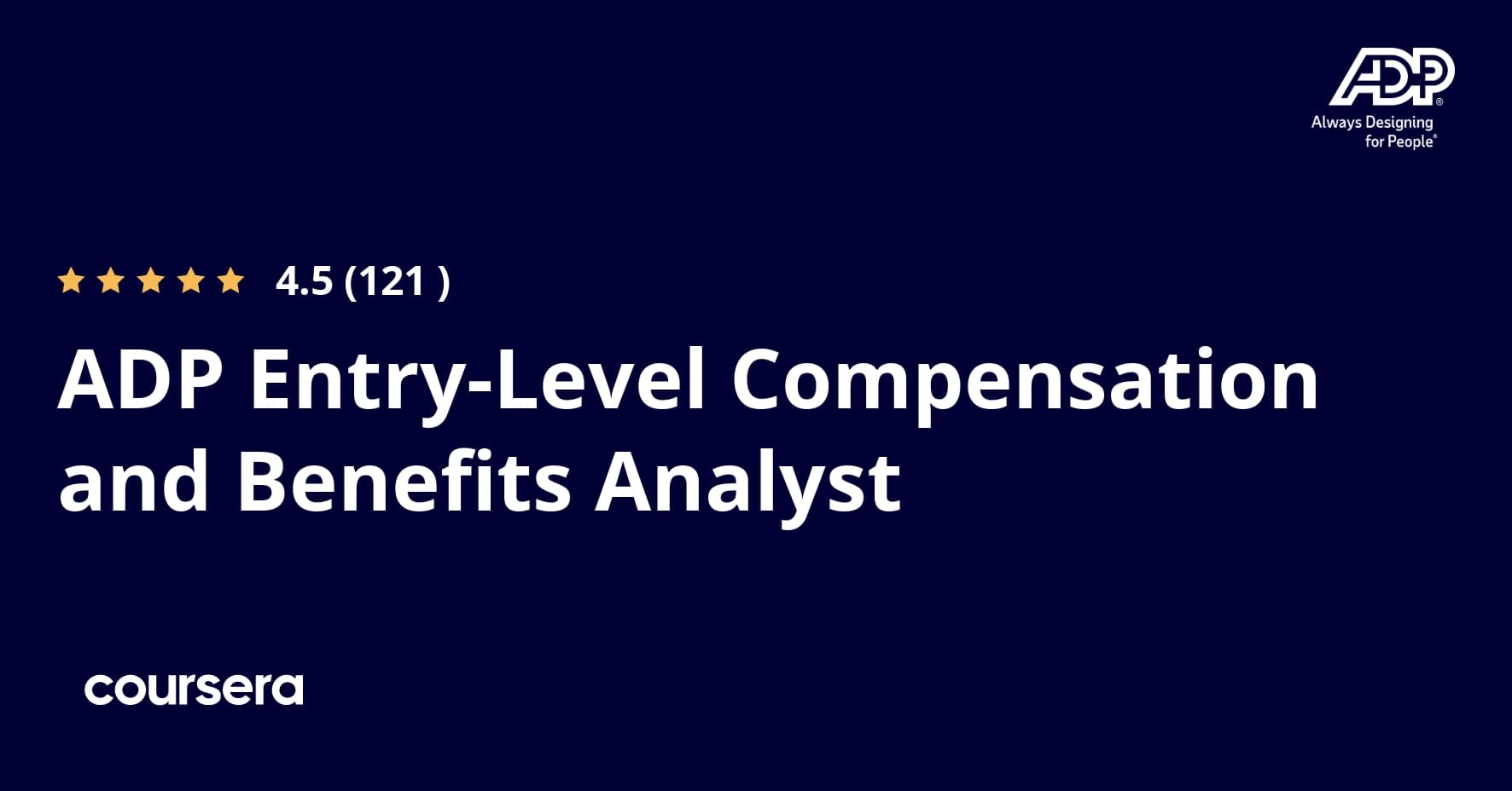 ADP Entry-Level Compensation and Benefits Analyst