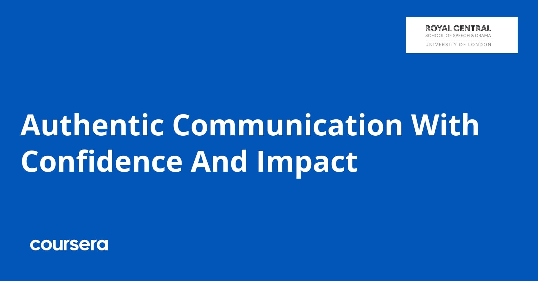 Authentic Communication With Confidence And Impact